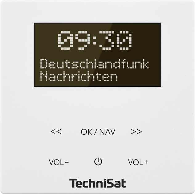 Odbiornik radiowy TechniSat DigitRadio UP 55 White (0001/3901) - obraz 4