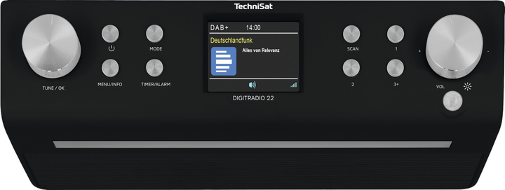 Odbiornik radiowy TechniSat Digitradio 22 Black (0000/3976) - obraz 6