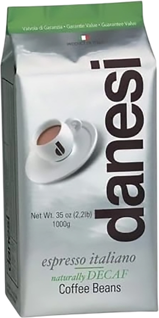 Kawa ziarnista Danesi Caffe Decaf 1 kg (8000135090008) - obraz 1
