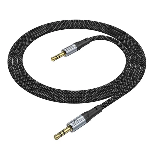 Кабель AUX HOCO UPA26, mini-jack 3.5 мм, універсальний аудіокабель довжиною 1 м для підключення пристроїв - изображение 3