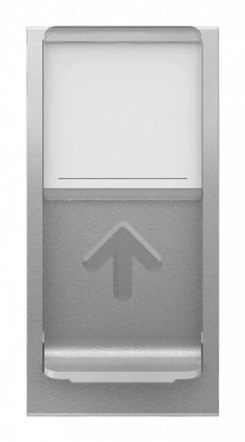 Розетка комп'ютерна RJ45 Schneider Electric Unica New категорія 6UTP 1 модуль алюміній NU341430 - Фото 2 Розетка комп'ютерна RJ45 Schneider Electric Unica New категорія 6UTP 1 модуль алюміній NU341430 - зображення 2