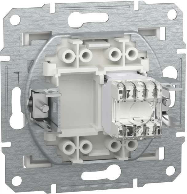Розетка RJ45 Тип UTP категорія 6 Schneider Electric Asfora Білий без рамки EPH4770121 - Фото 2 Розетка RJ45 Тип UTP категорія 6 Schneider Electric Asfora Білий без рамки EPH4770121 - изображение 2