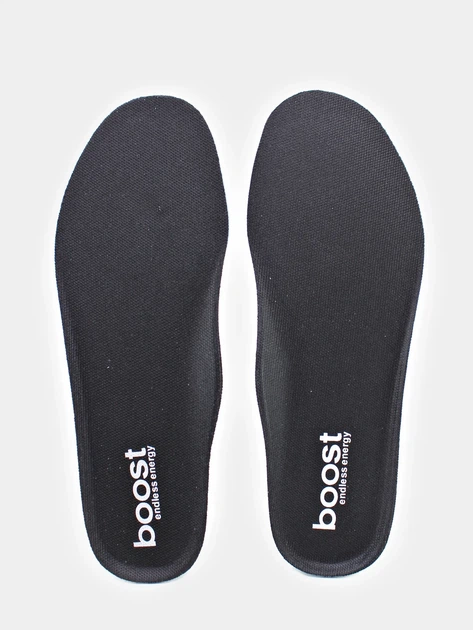 Стельки спортивные Boost для кроссовок и спортивной обуви Black 39-40 - Фото 2 Стельки спортивные Boost для кроссовок и спортивной обуви Black 39-40 - изображение 2