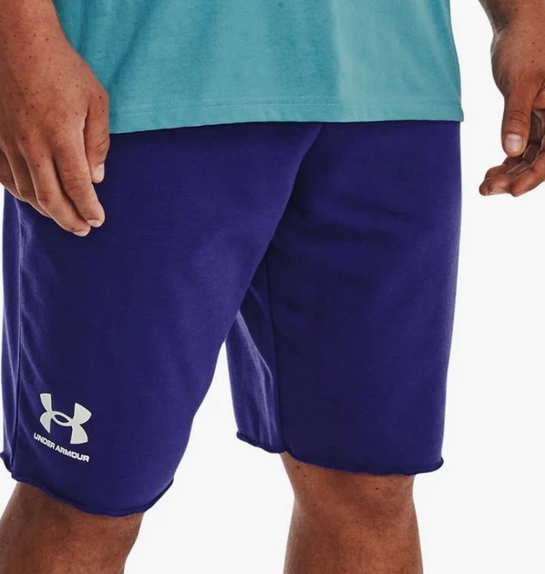 Шорти Under Armour Rival Terry Short-Blu Violet 1361631-468 XXXL - Фото 1 Шорти Under Armour Rival Terry Short-Blu Violet 1361631-468 XXXL - зображення 1