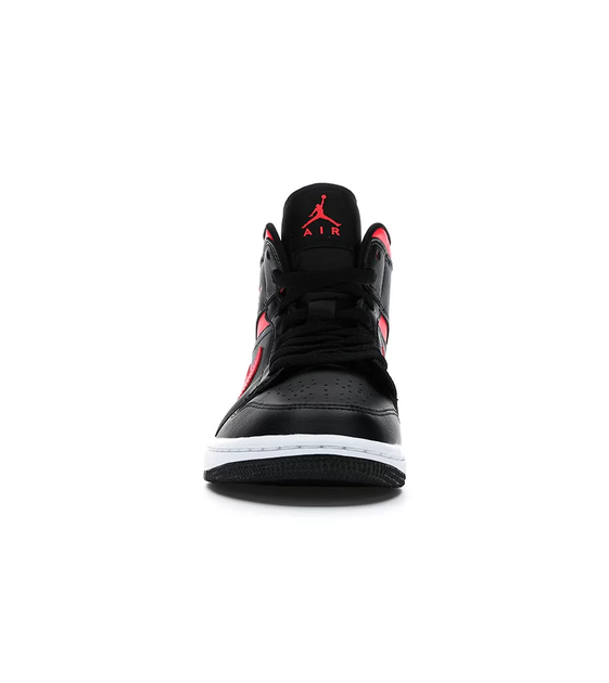 Кроссовки Air Jordan 1 Mid Black Siren Red Black/Pink BQ6472-004 35.5 - изображение 3