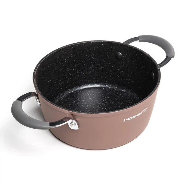Кастрюля 2.5л кованая с крышкой Hölmer CR-1325-FABSL Royal - изображение 5
