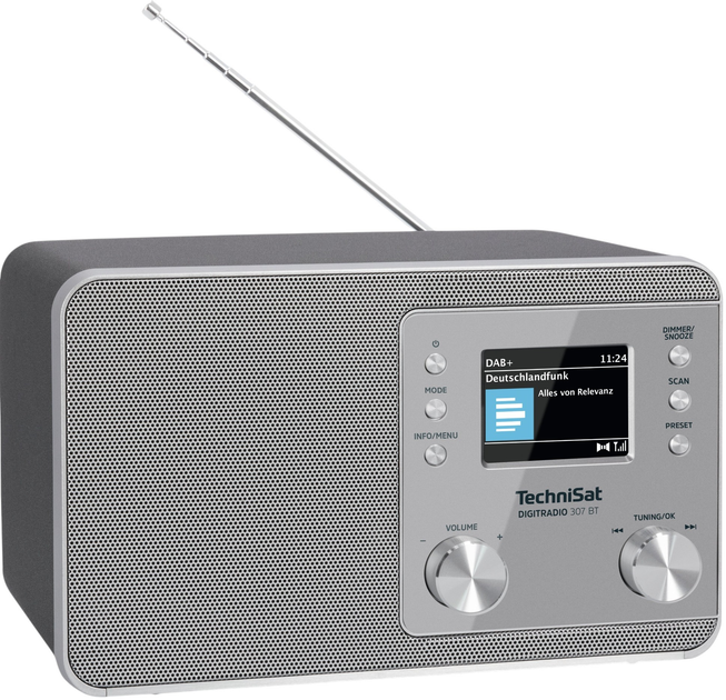 Odbiornik radiowy TechniSat 307 BT Silver (0001/3977) - obraz 6