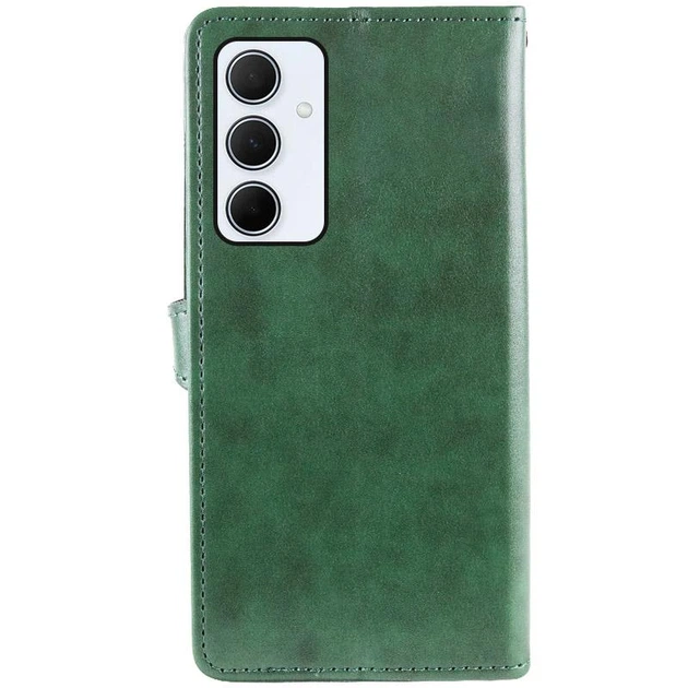 Кожаный чехол-книжка GETMAN Gallant (PU) для Samsung Galaxy A57 5G Зеленый - изображение 2