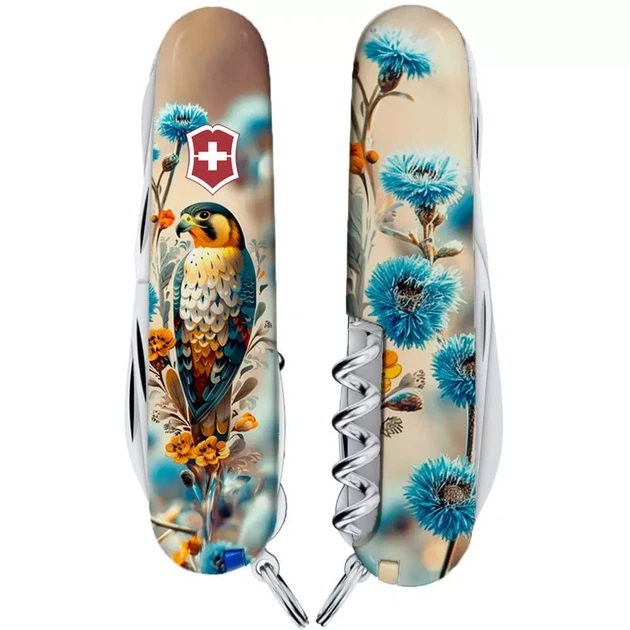 Складаний ніж Victorinox Huntsman 16 функцій для активного відпочинку та колекціонерів стильний аксесуар - зображення 4