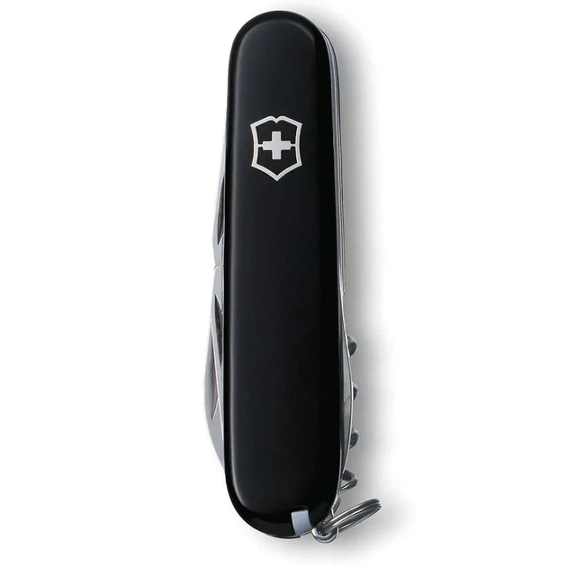 Складной нож Victorinox Camper 13 функций для активного отдыха и путешествий черный 91 мм - Фото 2 Складной нож Victorinox Camper 13 функций для активного отдыха и путешествий черный 91 мм - изображение 2