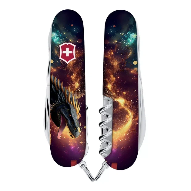 Складаний ніж Victorinox Huntsman Zodiac для активного відпочинку та туристів 15 функцій унікальний дизайн - Фото 2 Складаний ніж Victorinox Huntsman Zodiac для активного відпочинку та туристів 15 функцій унікальний дизайн - зображення 2