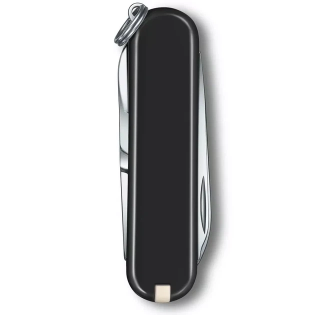 Складной нож Victorinox Classic SD Colors черный для повседневного использования 7 функций компактный - Фото 3 Складной нож Victorinox Classic SD Colors черный для повседневного использования 7 функций компактный - изображение 3