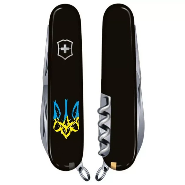 Складаний ніж Victorinox Huntsman для активного відпочинку та туризму багатофункціональний з 15 інструментами - зображення 4