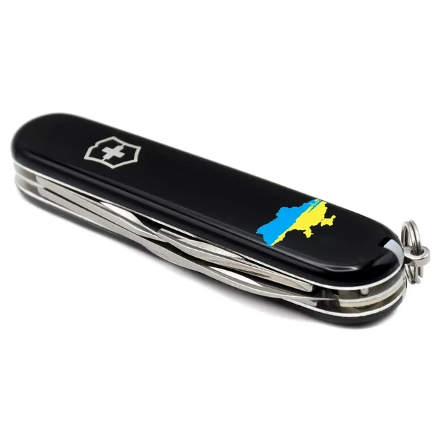 Складаний ніж Victorinox Spartan для активного відпочинку та туризму з 12 функціями синьо-жовтий - зображення 2