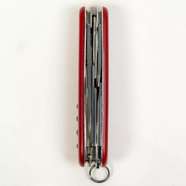 Складаний ніж Victorinox Climber Mat 14 функцій для активного відпочинку та повсякденного використання червоний - Фото 6 Складаний ніж Victorinox Climber Mat 14 функцій для активного відпочинку та повсякденного використання червоний - зображення 6