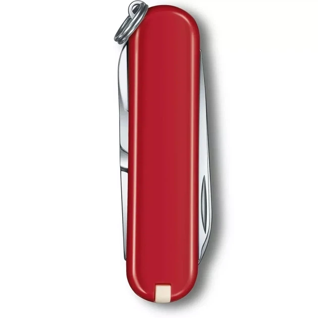 Складной нож Victorinox Classic SD красный многофункциональный аксессуар для повседневного использования - изображение 4