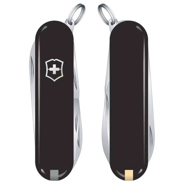 Складаний ніж Victorinox Rambler чорний для повсякденного використання 10 функцій компактний і - зображення 3