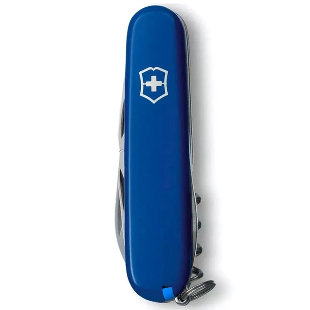 Складаний ніж Victorinox Camper синьо-жовтий для активного відпочинку та подорожей багатофункціональний компактний - Фото 3 Складаний ніж Victorinox Camper синьо-жовтий для активного відпочинку та подорожей багатофункціональний компактний - зображення 3