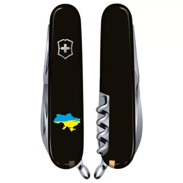 Складной нож Victorinox Huntsman многофункциональный для активного отдыха и повседневного использования - изображение 4