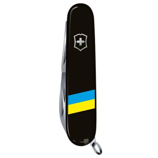 Складаний ніж Victorinox Climber з прапором України багатофункціональний для активного відпочинку та повсякденного - зображення 2