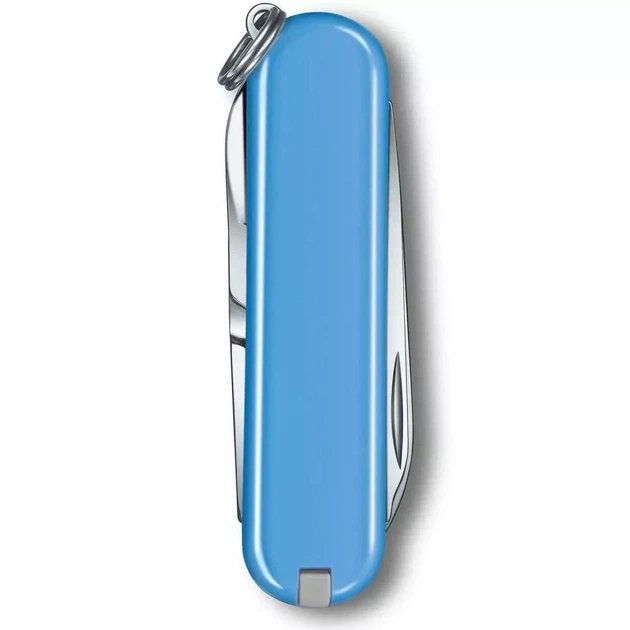 Складаний ніж Victorinox Classic SD жовто-блакитний для активного відпочинку та повсякденного використання - Фото 4 Складаний ніж Victorinox Classic SD жовто-блакитний для активного відпочинку та повсякденного використання - зображення 4