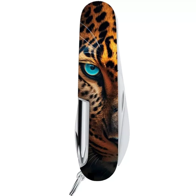 Складной нож Victorinox Hiker Animal 14 функций для активного отдыха и путешествий стильный и компактный - изображение 3