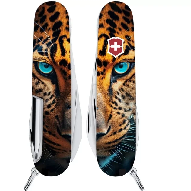 Складной нож Victorinox Hiker Animal 14 функций для активного отдыха и путешествий стильный и компактный - изображение 4
