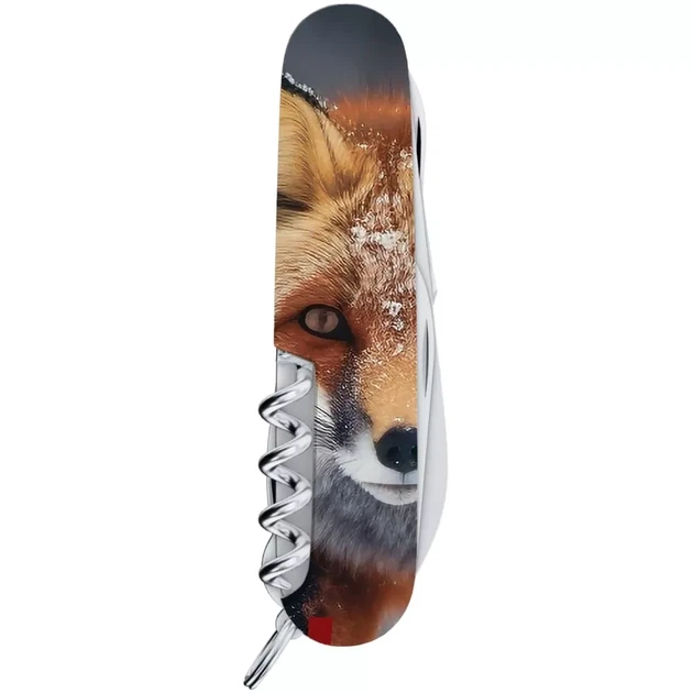 Складаний ніж Victorinox Explorer Animal Лисиця багатофункціональний для туризму активного відпочинку - зображення 3