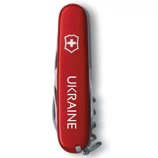 Складаний ніж Victorinox Spartan багатофункціональний для туристів і домашніх майстрів з 12 функціями - зображення 3