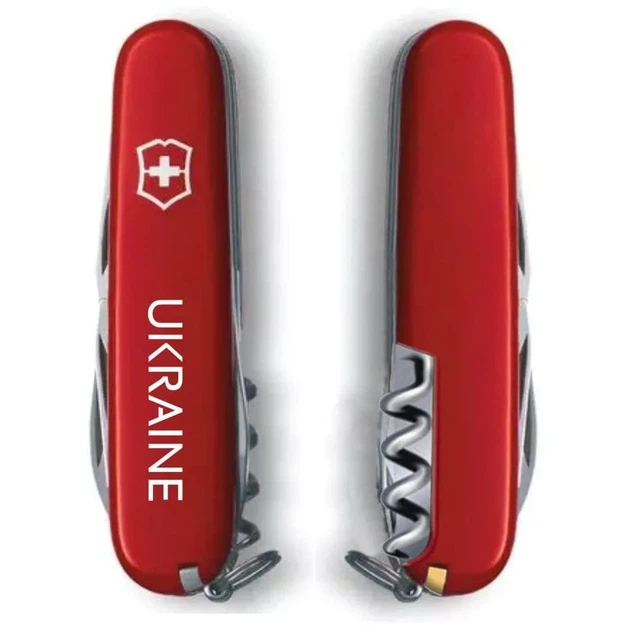 Складаний ніж Victorinox Spartan багатофункціональний для туристів і домашніх майстрів з 12 функціями - зображення 4