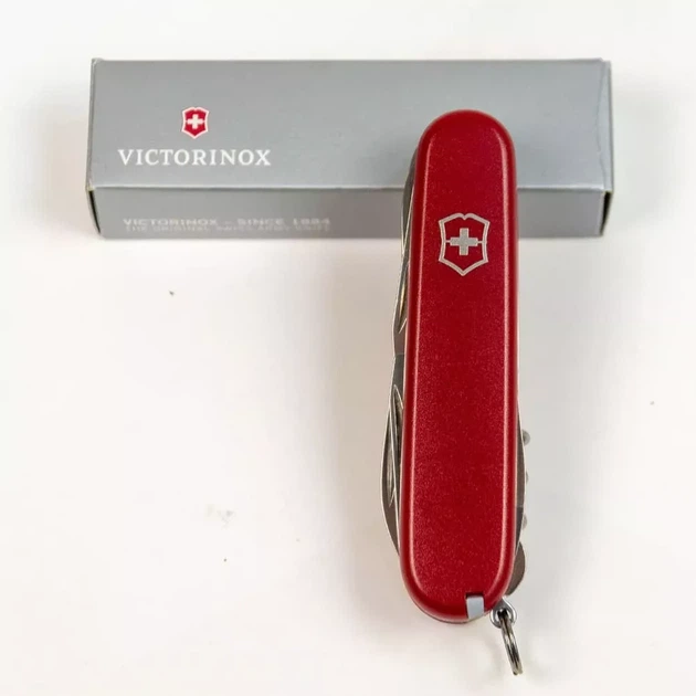 Складной нож Victorinox Huntsman Матовый для активного отдыха и повседневного использования с 15 функциями - изображение 6