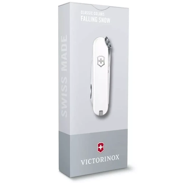 Складной нож Victorinox Classic SD многофункциональный для повседневного использования белый 7 функций - изображение 4