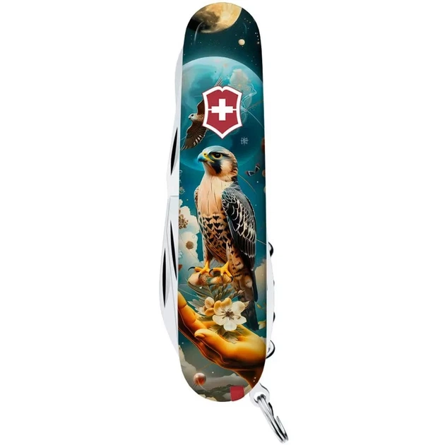 Складной нож Victorinox Climber мультитул для туристов и активного отдыха с 15 функциями и українським - изображение 2