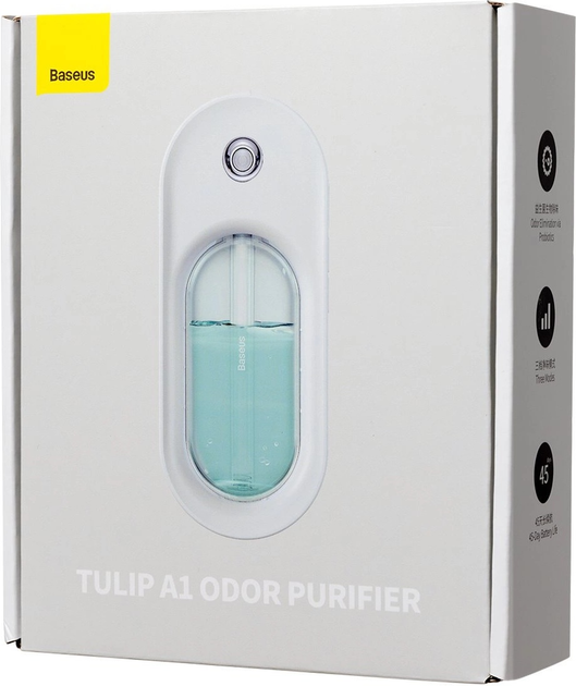 Oczyszczacz zapachów Baseus Tulip A1 Biały (ACYX000002) - obraz 7