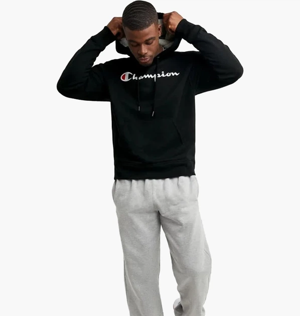 Худі Champion Powerblend Fleece Hoodie Script Logo Black GF89H-Y06794-BKC L - Фото 1 Худі Champion Powerblend Fleece Hoodie Script Logo Black GF89H-Y06794-BKC L - зображення 1