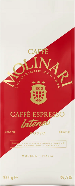 Kawa ziarnista Molinari Intenso Rosso 1 kg (8001688710016) - obraz 1