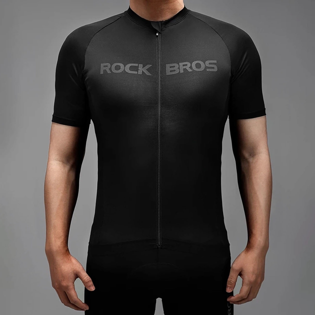 Koszulka rowerowa Rockbros 15120002003 L Black (5907769361760) - obraz 7