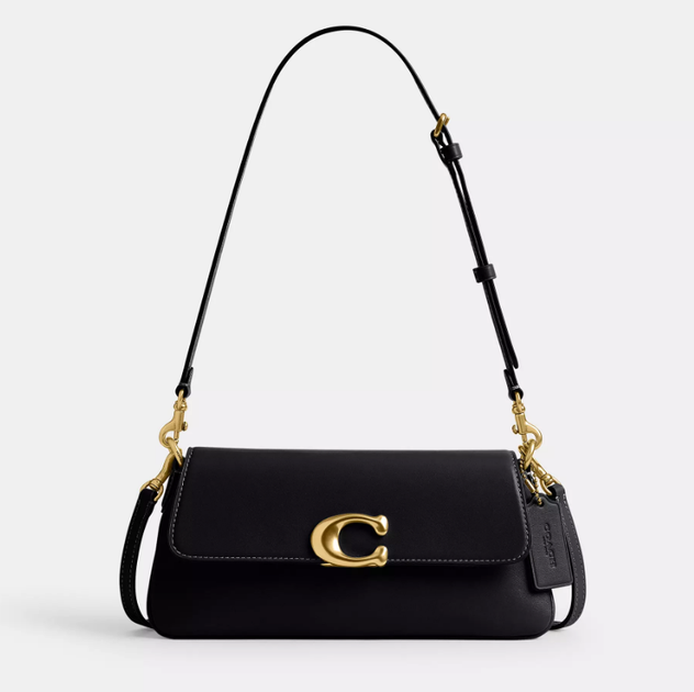 Srijal Basnet様COACHシグネチャー ヒューストン スリング Жіноча шкіряна сумка Coach Jet Shoulder Bag Brass/Black