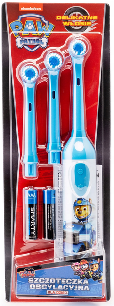 Електрична зубна щітка Psi Patrol Motopieski KHET007 + Brush Head (BIE002955) - зображення 1