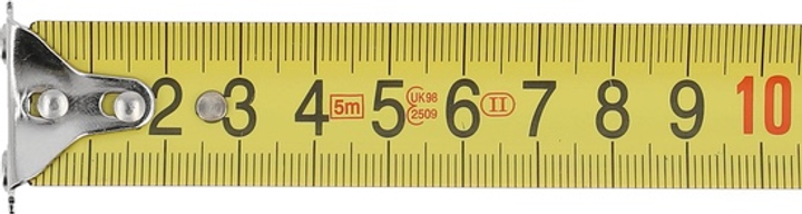 Miarka zwijana YATO z nylonową powłoką i magnesami 5 m x 25 mm (YT-7111) - obraz 5
