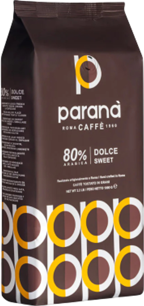 Кава в зернах Parana Dolce Sweet 1 кг (8025287125576) - зображення 1