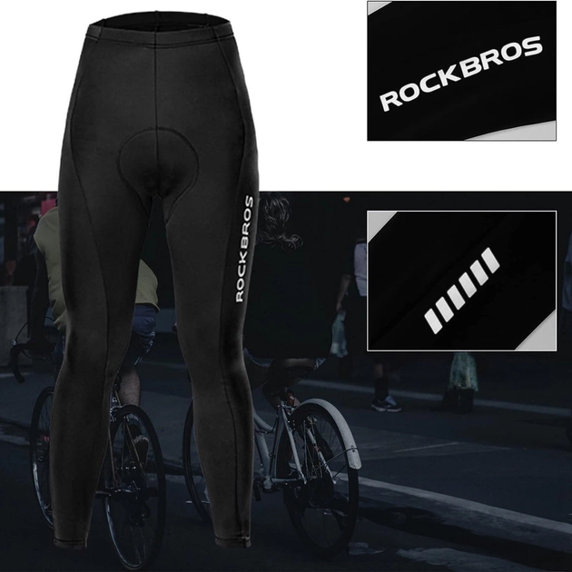 Spodnie kolarskie RockBros RK2004XL XL Black (5907769361807) - obraz 4