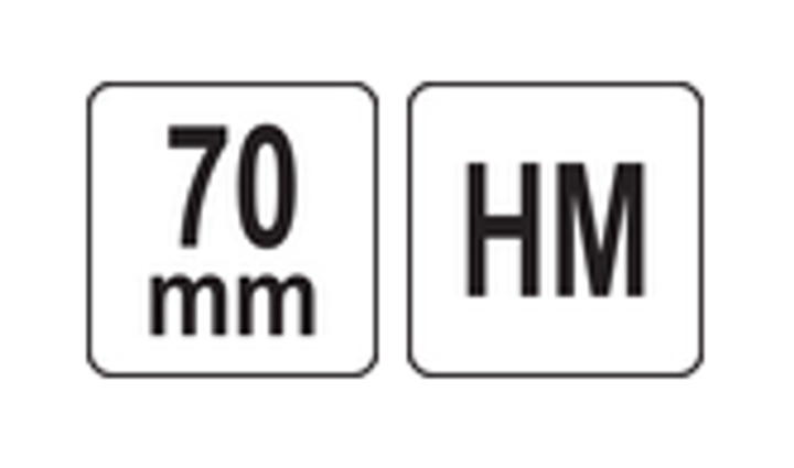 Ostrze segmentowe tnące YATO HM do renowatora średnica 70 mm (YT-34682) - obraz 5