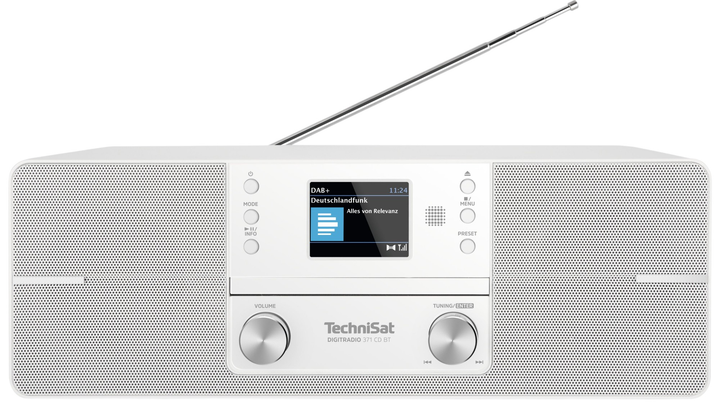 Радіо TechniSat DIGITRADIO 371 CD BT White (0001/2948) - зображення 1