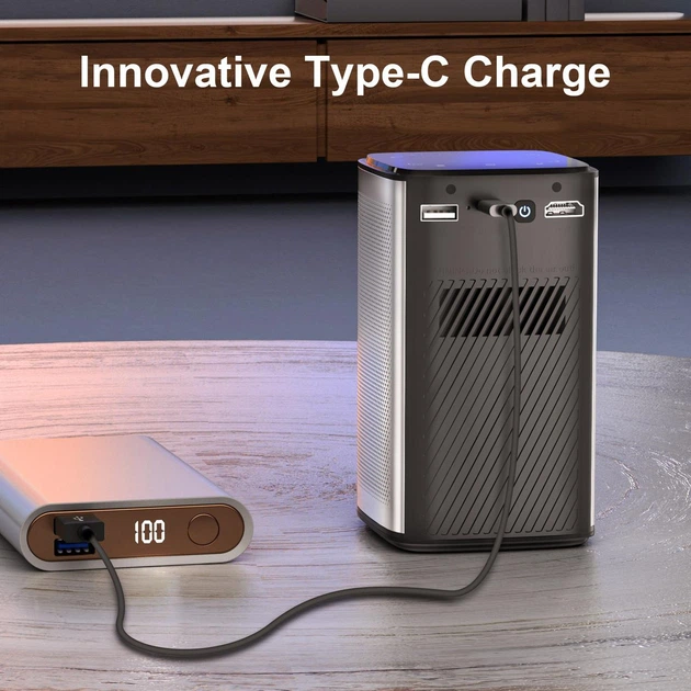 Портативний Міні-Проектор BYINTEK P70 3D з Акумулятором 8000 mAh