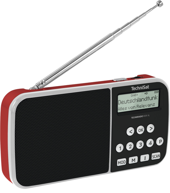 Радіо TechniSat TechniRadio RDR XL Red (0000/3918) - зображення 5