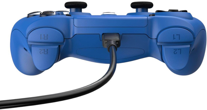 Kontroler Freaks and Geeks PS4 Wired Controller Blue (3701625903895) - obraz 2