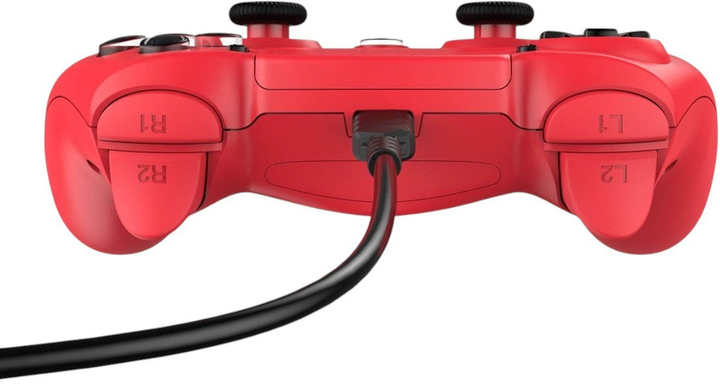 Kontroler Freaks and Geeks PS4 Wired Controller Red (3701625903901) - obraz 2