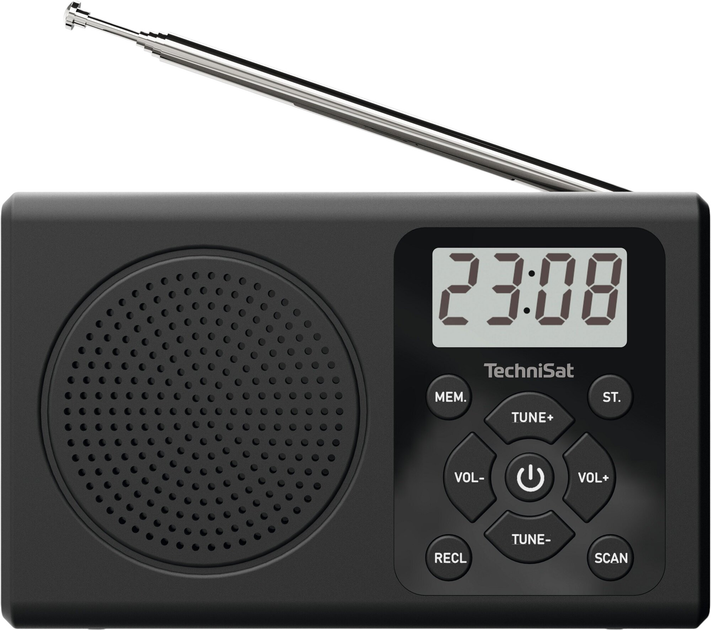 Odbiornik radiowy TechniSat TravelRadio 300 Black (76-5018-00) - obraz 2