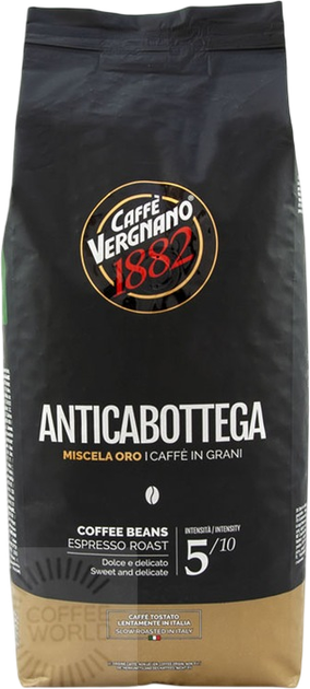 Кава в зернах Vergnano Antica Bottega 1 кг (8001800000483) - зображення 1